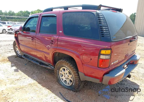 2005 Chevrolet Tahoe K1500 z USA, uszkodzony, nr VIN 1GNEK13T45R124553